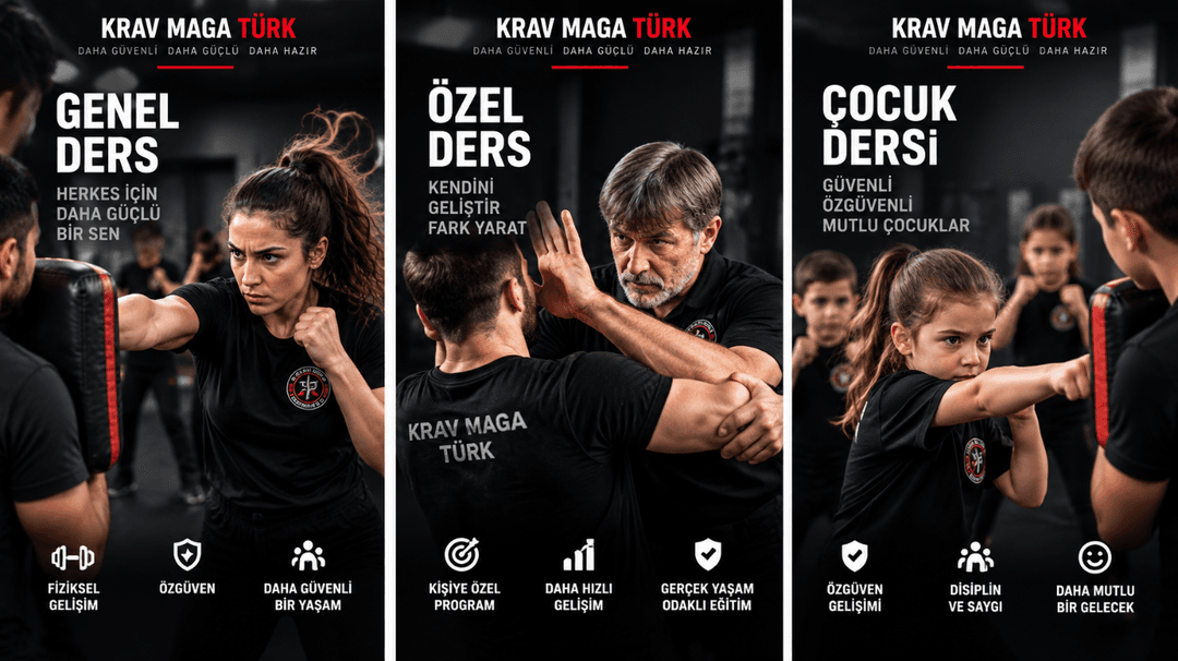 Krav Maga İstanbul genel ders, özel ders ve çocuk Krav Maga eğitimleri