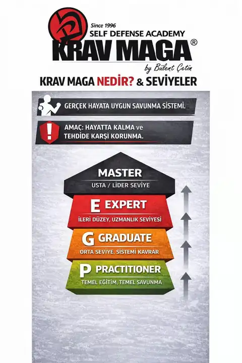 Krav Maga Türk genel seviyeler