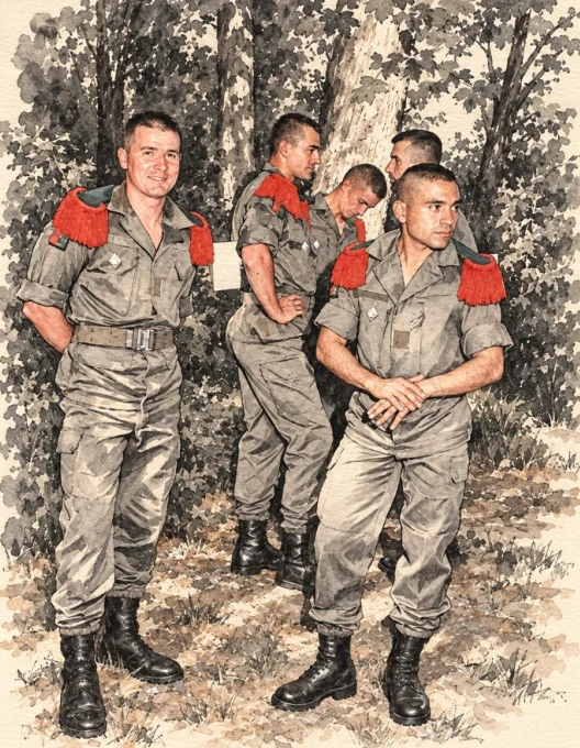 Kepi sonrası hatıra çizimi